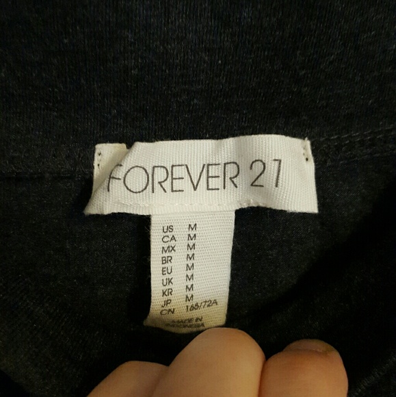 Black Forever 21 Bodicon Mini Skirt - Picture 2 of 2